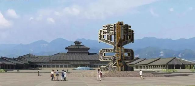 周原博物院擴(kuò)建，工程建設(shè)建筑面積80500平方米